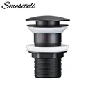 Ванна Smesiteli для ванной комнаты, Непористая, черная, с прочной пробкой для канализации