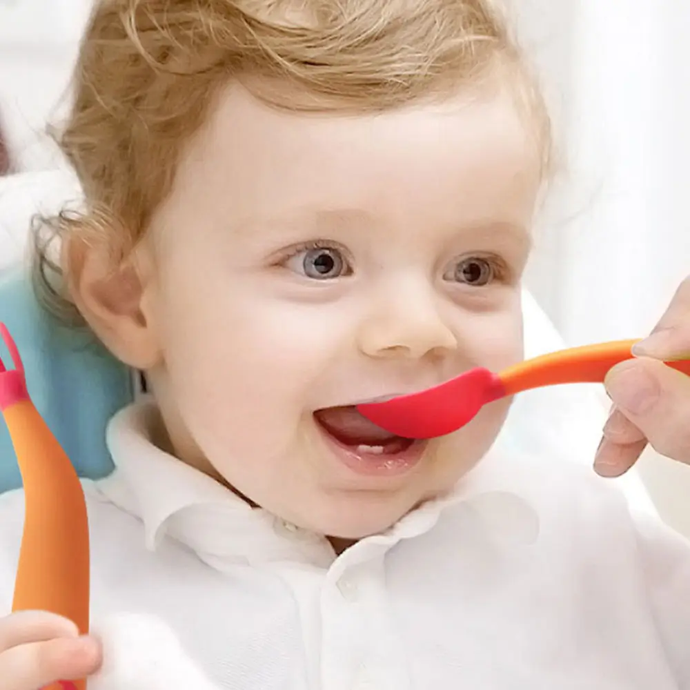 

1 Set Silicone Hollow Teether Teething Chewing with Brush for Baby