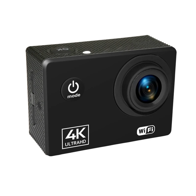 

Экшн-камера 4K/60FPS WIFI 24 МП Ultra HD мини-камера на шлем с 2,0 дюймовым IPS-экраном WiFi Водонепроницаемая Спортивная камера