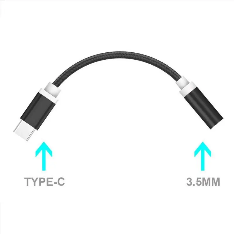 Кабель для наушников с разъемом Micro Type-C на 3 5 мм USB C адаптер аудиоконвертер Huawei P20