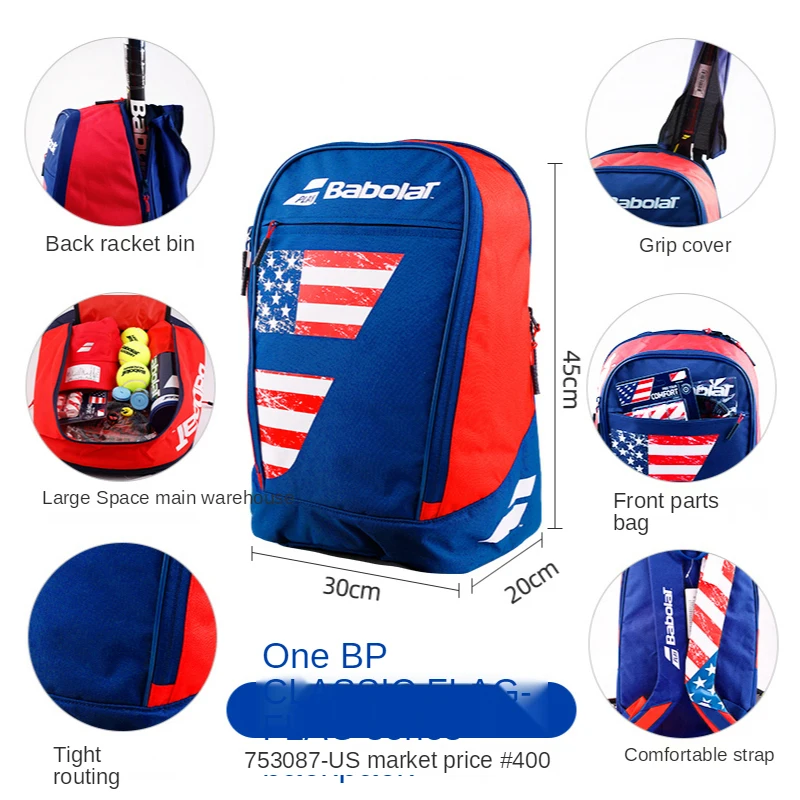 BABOLAT National Series Tennis Bag Backpack Pure Strike Boutique Sports For Men And Women 2-3 Pack | Спорт и развлечения