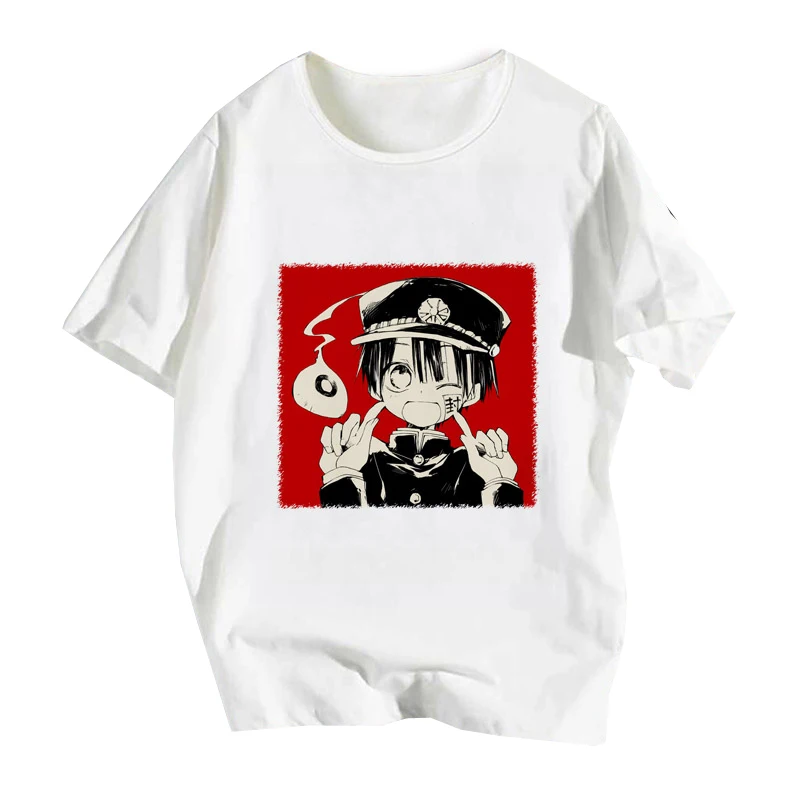Футболка Jibaku Shounen Hanako Kun Nene Yashiro аниме унитаз летняя футболка с коротким рукавом