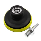 80 мм роторная резервная шлифовальная пластина, шлифовальная подложка M10 нить поставляется с адаптером для сверления для шлифования и полировки