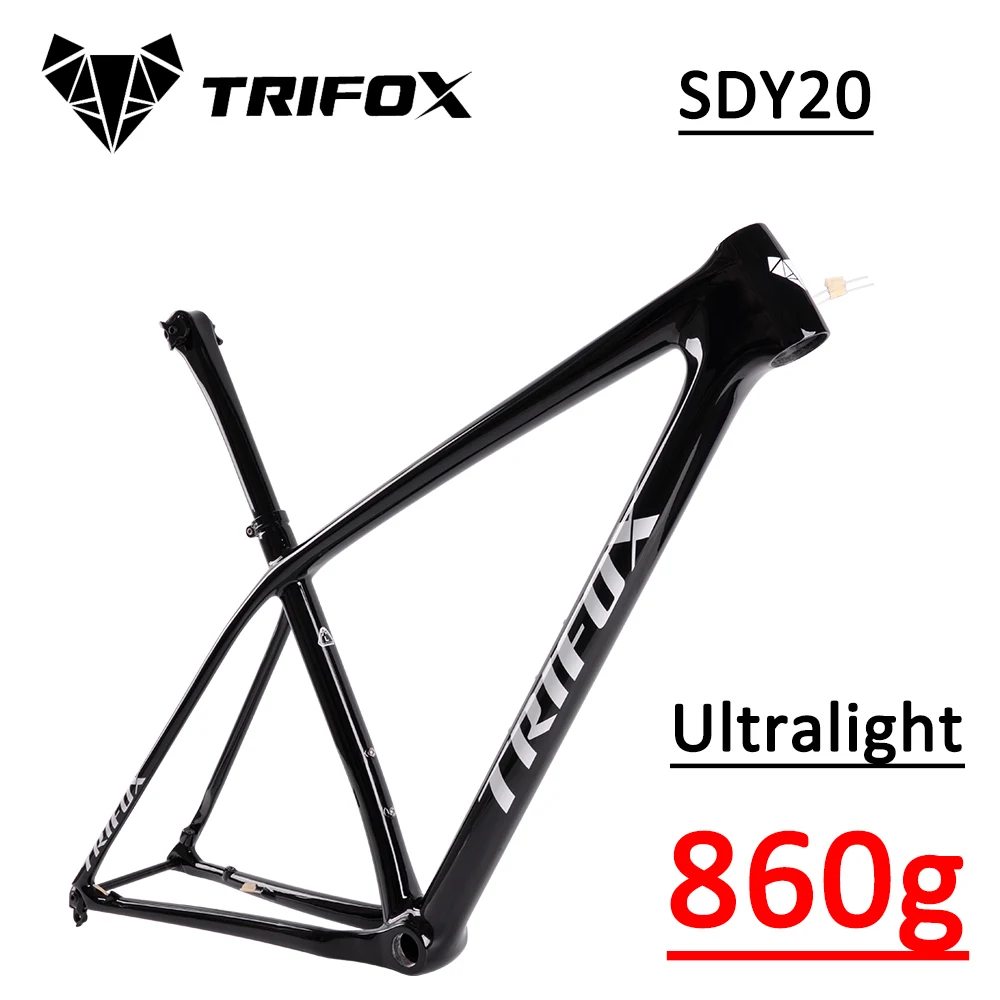 

TRIFOX SDY20 Full Carbon Fiber Weight 860g Boost 148*12 mm Mountain Bike Frame quadro carbono mtb 29 Bicycle Frameset