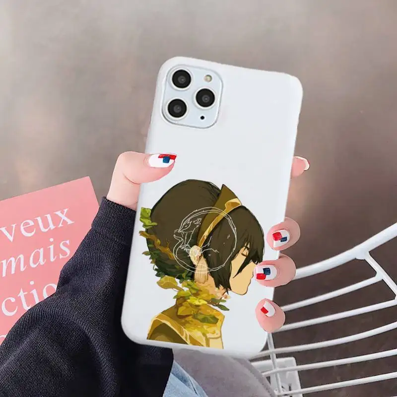 

Avatar The Last Airbender japan anime Phone Case Candy Color for iPhone 6 7 8 11 12 s mini pro X XS XR MAX Plus