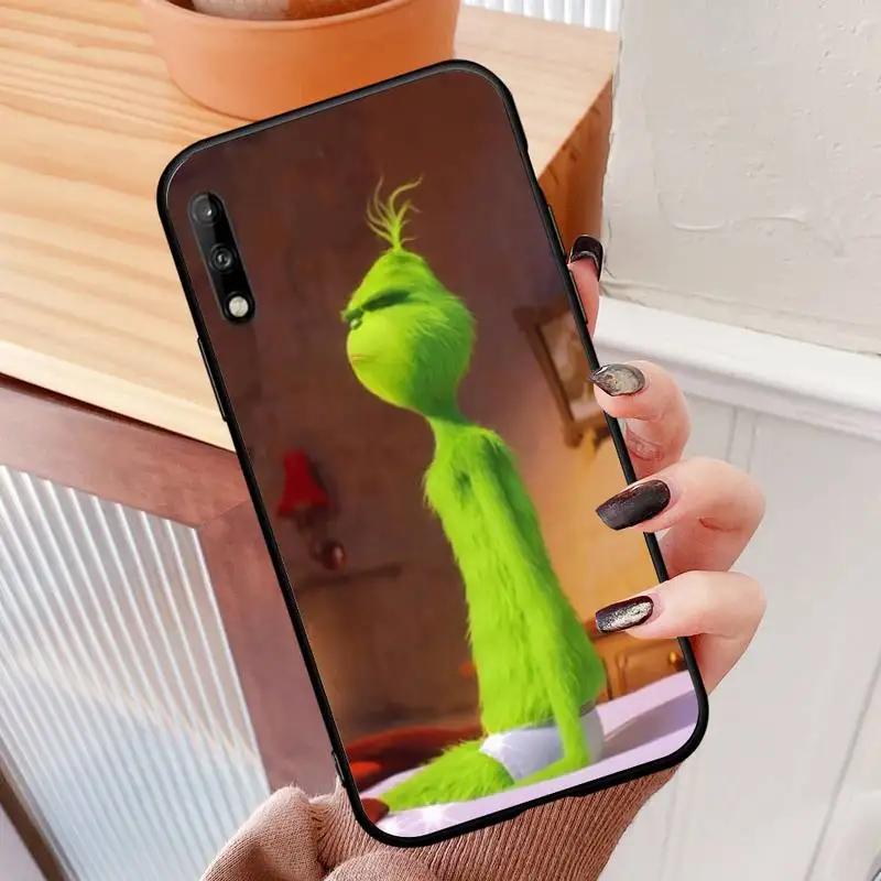 

How the Green of Monster Grinch Phone Case For Samsung s7 8 9 10 20 plus lite ULTRA Cover Fundas Coque