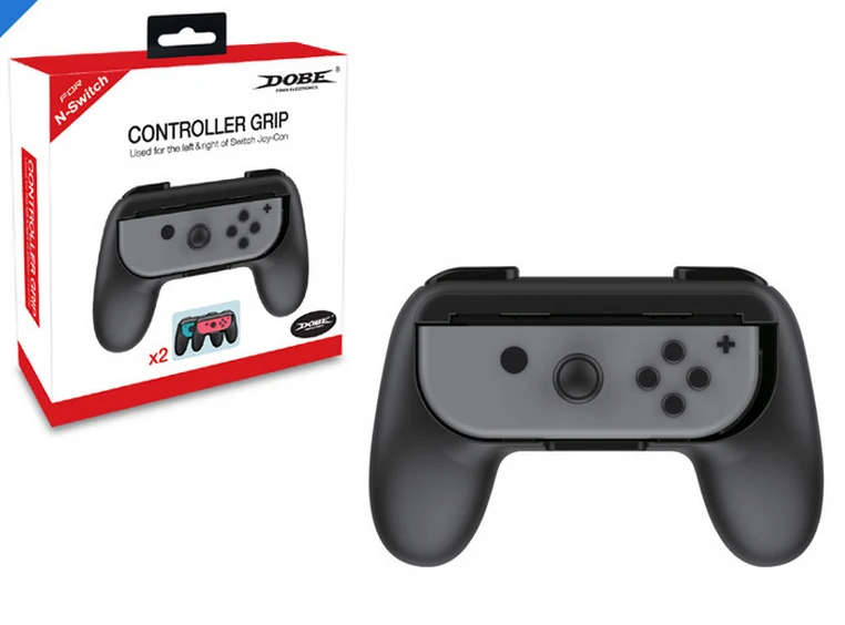 2 шт./компл. ABS захват для геймпада ручка подставка держатель Для nintendo Switch левый и правый Joy-Con Joycon геймпад NS контроллер - Цвет: Black