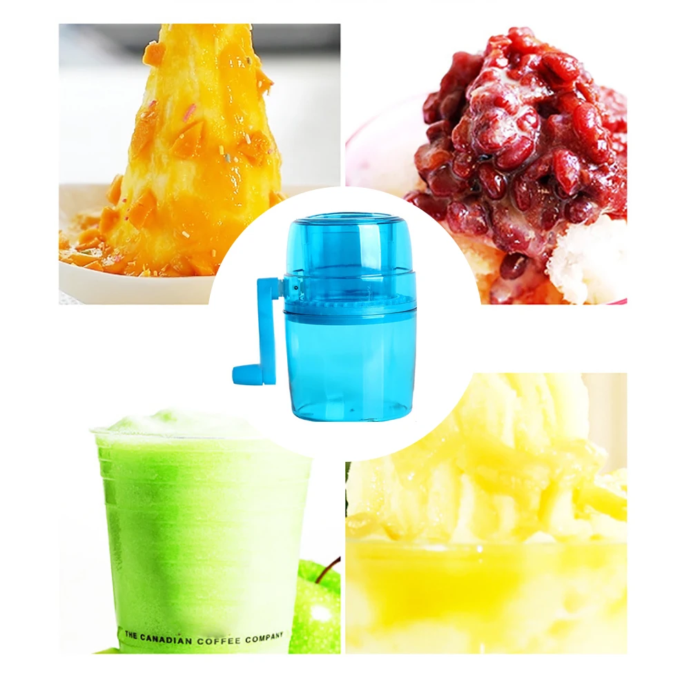 Бытовая мини-машина для льда ручная дробилка снега машина жареного |