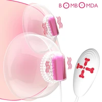 nipple suction cup female masturbators tongue lick nipple 18speed electric breast pump breast enlarge massager sex toy for woman