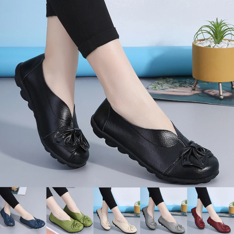 

Women Flat Shoes Female Casual New Comfortable Flat Shoes Round Toe Dancing Shoes Lady Shoes Fashion Platform Flat Shoes 2021