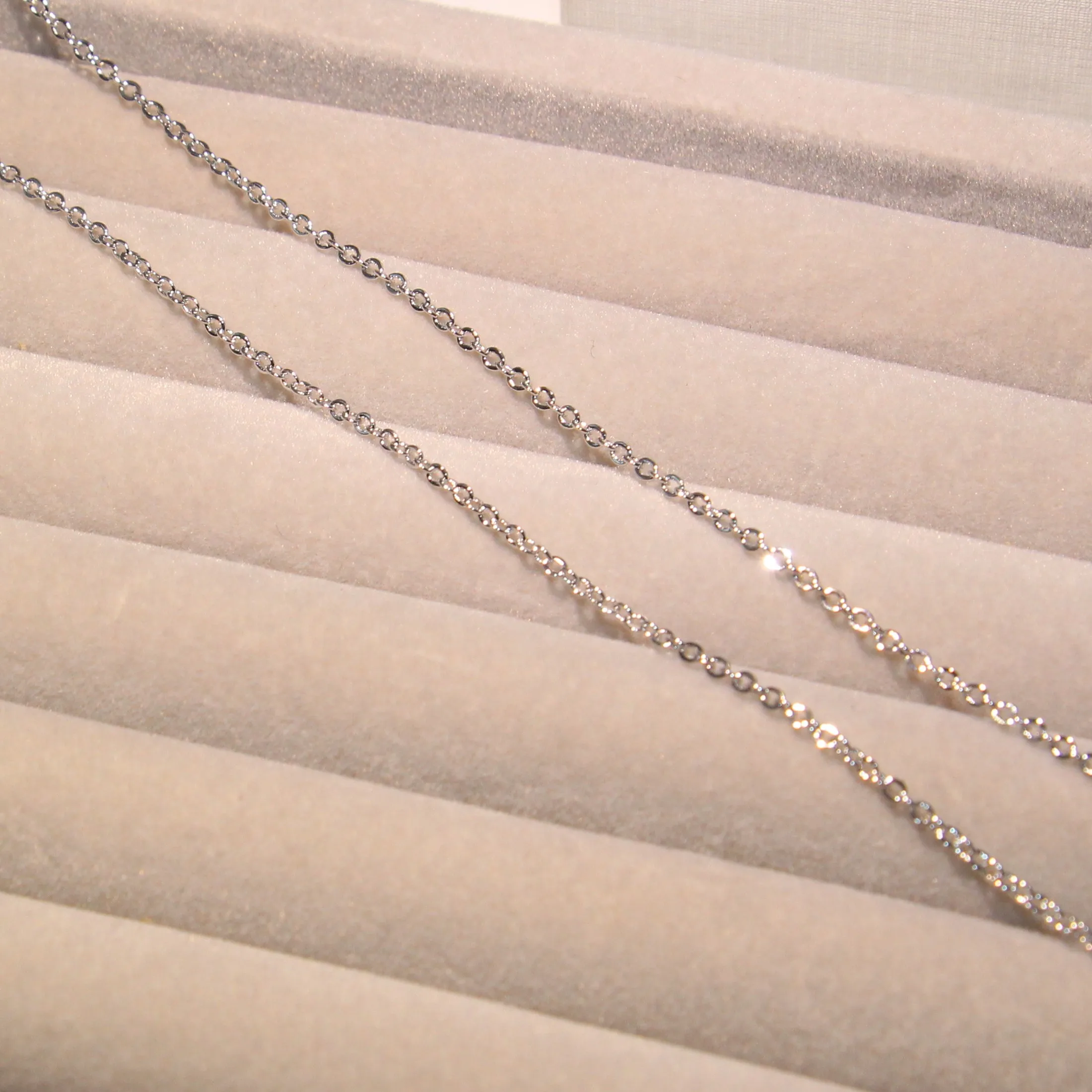 Женское ожерелье из серебра 925 пробы с фианитом|Ожерелья| |