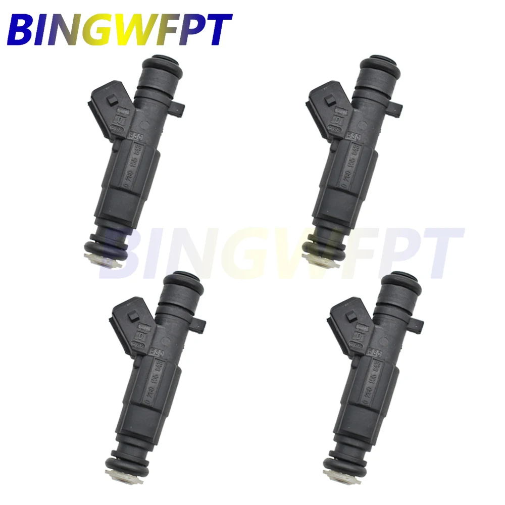 

4 шт. OEM 0280155843 Топливные форсунки для RENAULT CLIO II 1999-2003 MEGANE 1998-1999 1,6 8V