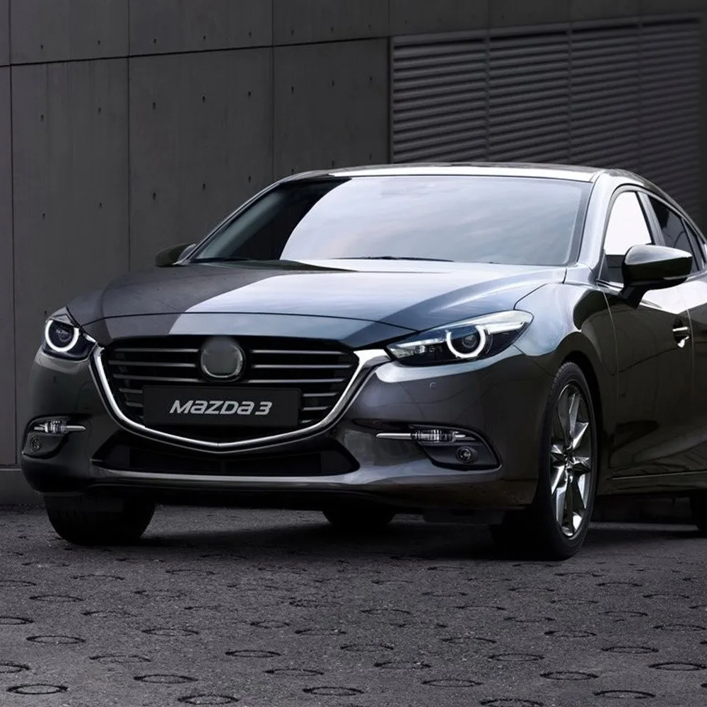 Июля King светодиодный Габаритные огни чехол для Mazda 3 Axela 2017-2019 световод переднего
