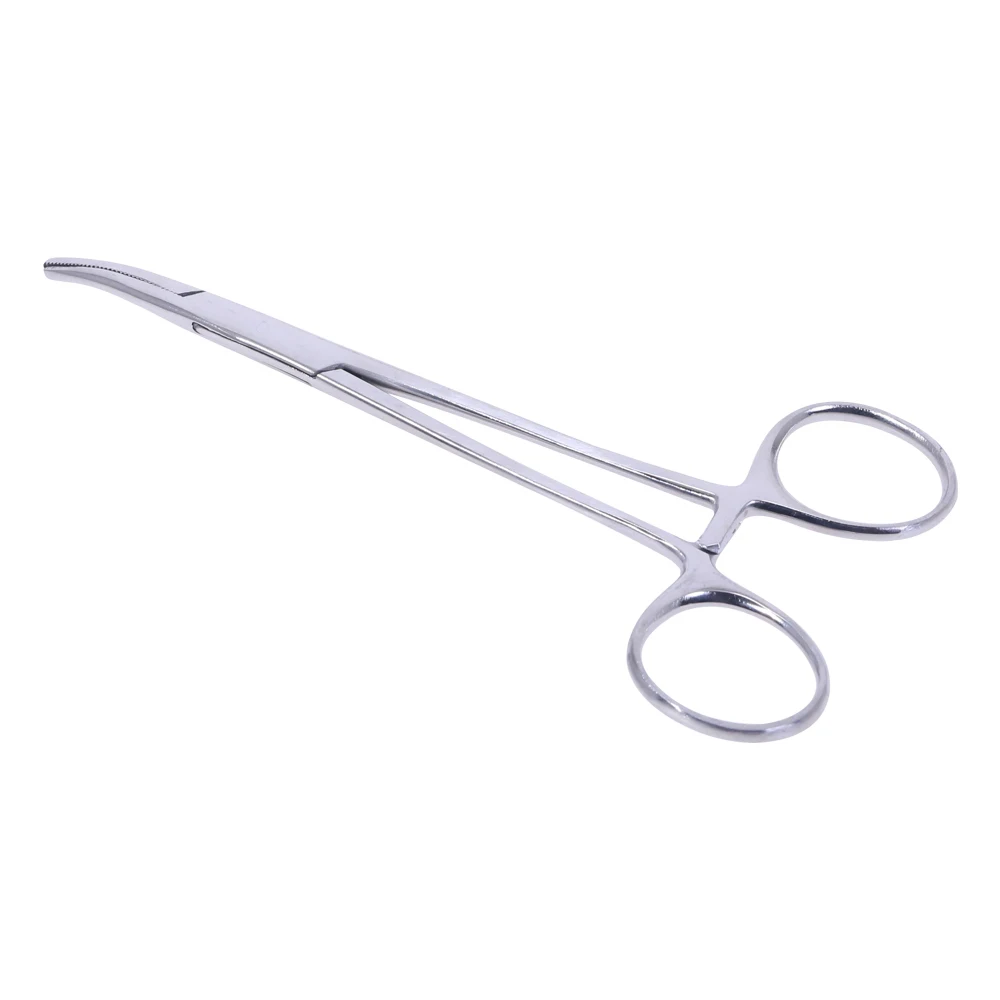 Рыболовный Изогнутый наконечник из нержавеющей стали гемостат 12 5 см