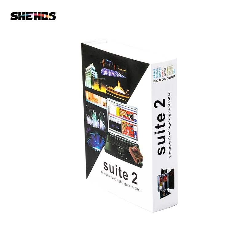 Профессиональное программное обеспечение для контроля сцены Sunlite Suite2 FC DMX-USD контроллер по протоколу DMX для вечерние диджей ktv Дискотека светодиодный свет SHEHDS