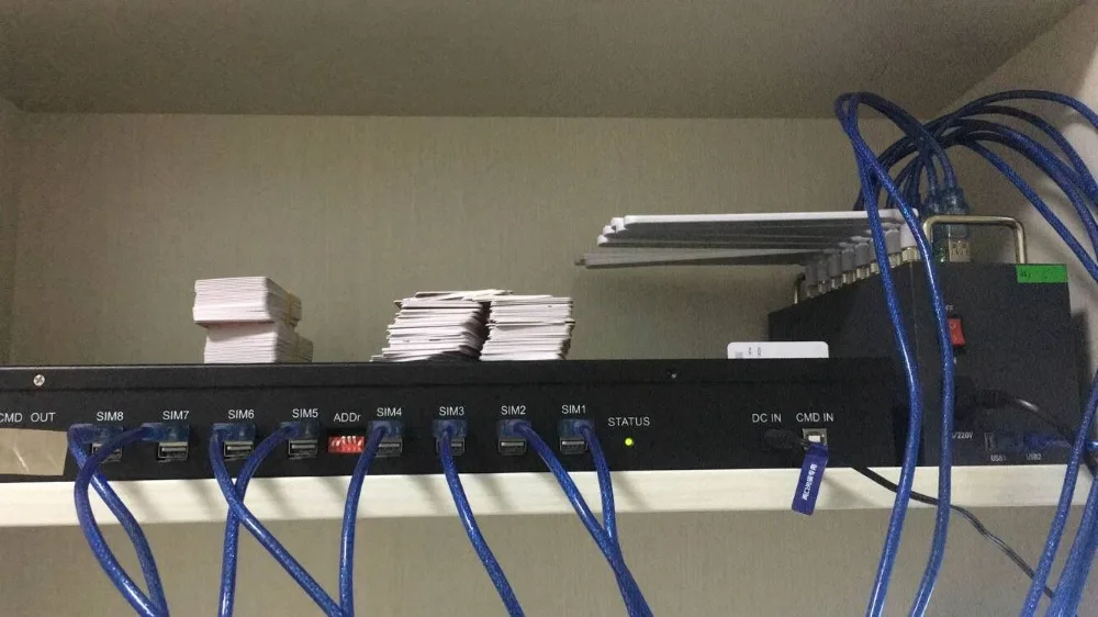 Автоматически sim переключатель 256 бассейн/смс/м² большой банк работает с 8 портов