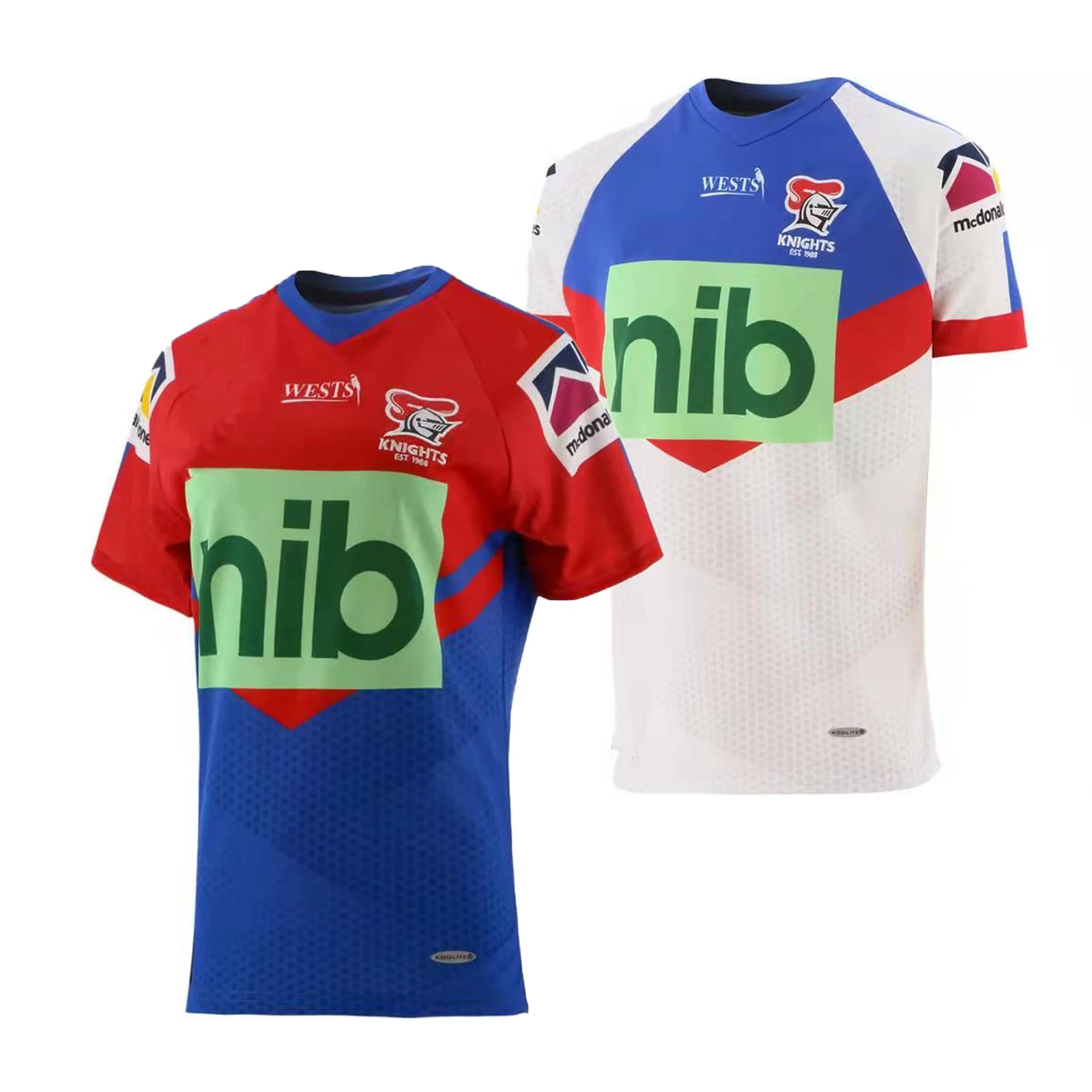 

2022 Newcastle Knights Men's Replica Home/Away Jersey Rugby Jersey S-5XL