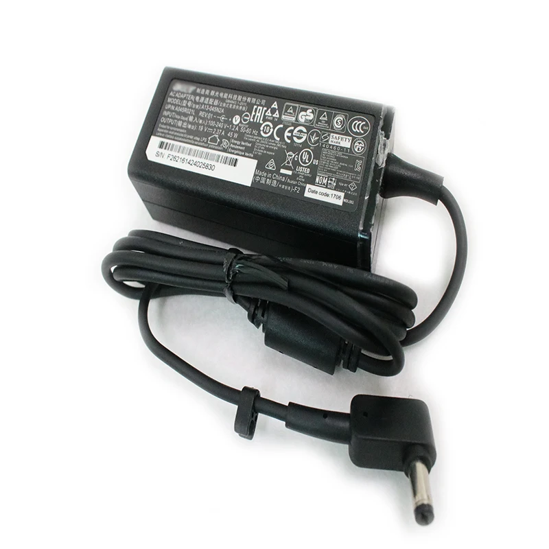 Натуральная PA-1450-26 19V 2.37A 45 Вт ноутбук адаптер переменного тока Зарядное