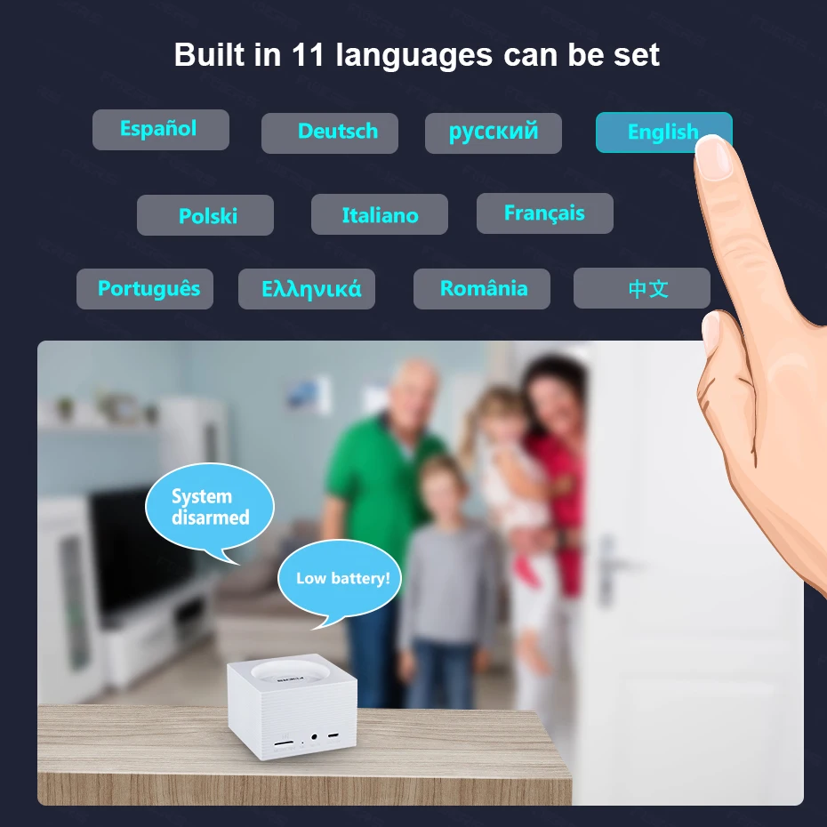 G95 Wi-Fi GSM сигнализация Системы s безопасности Tuya Alexa App Камера сенсорная клавиатура