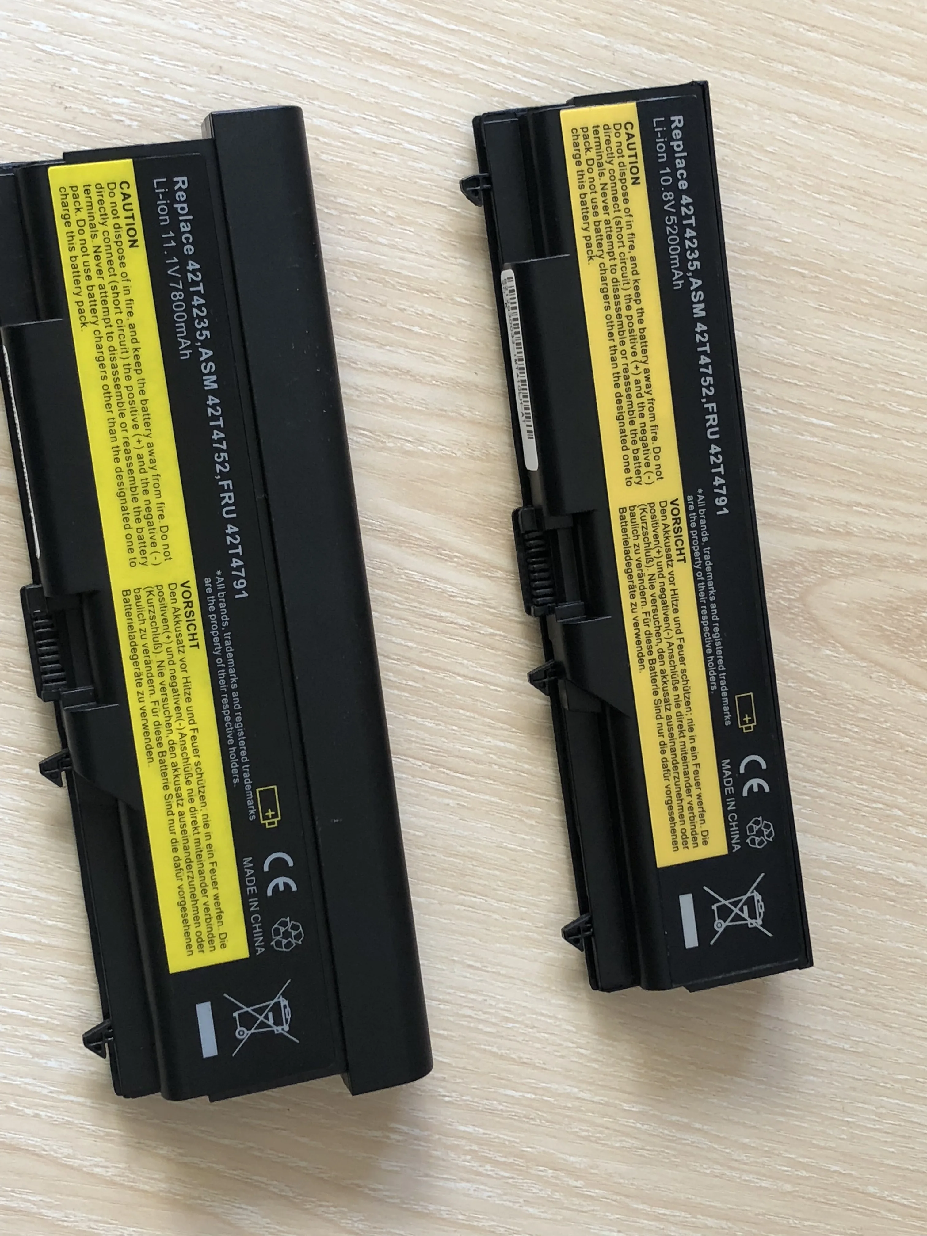 Аккумулятор 7800 мАч для ноутбука Lenovo ThinkPad L421 L510 L512 L520 SL410 SL510 T410 T410i T420 T510 T510i T520 T520i W510