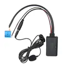 HIFI беспроводная передача музыки автомобильный аудио bluetooth кабель адаптер микрофон для Audi A4 Q3 Q5 A3 TT A8 A5
