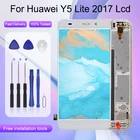 5,0 дюймовый дисплей Y5 Lite 2017 Для Huawei Y3 2017 ЖК-дисплей Y3 2018 Сенсорная панель дигитайзер в сборе Бесплатная доставка с рамкой