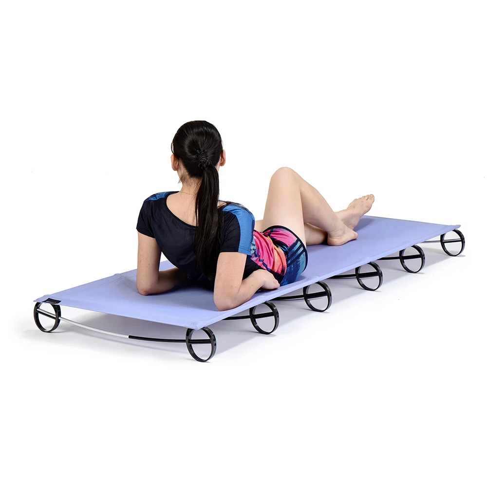 Портативная складная кроватка для кемпинга из алюминиевого сплава сверхлегкая