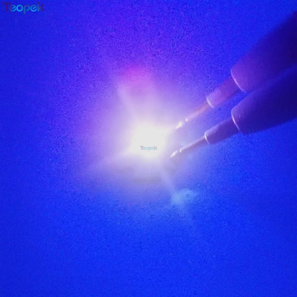 10 шт. 3 Вт УФ Высокое Мощность светодиодный светильник чип ультра фиолетовый ing