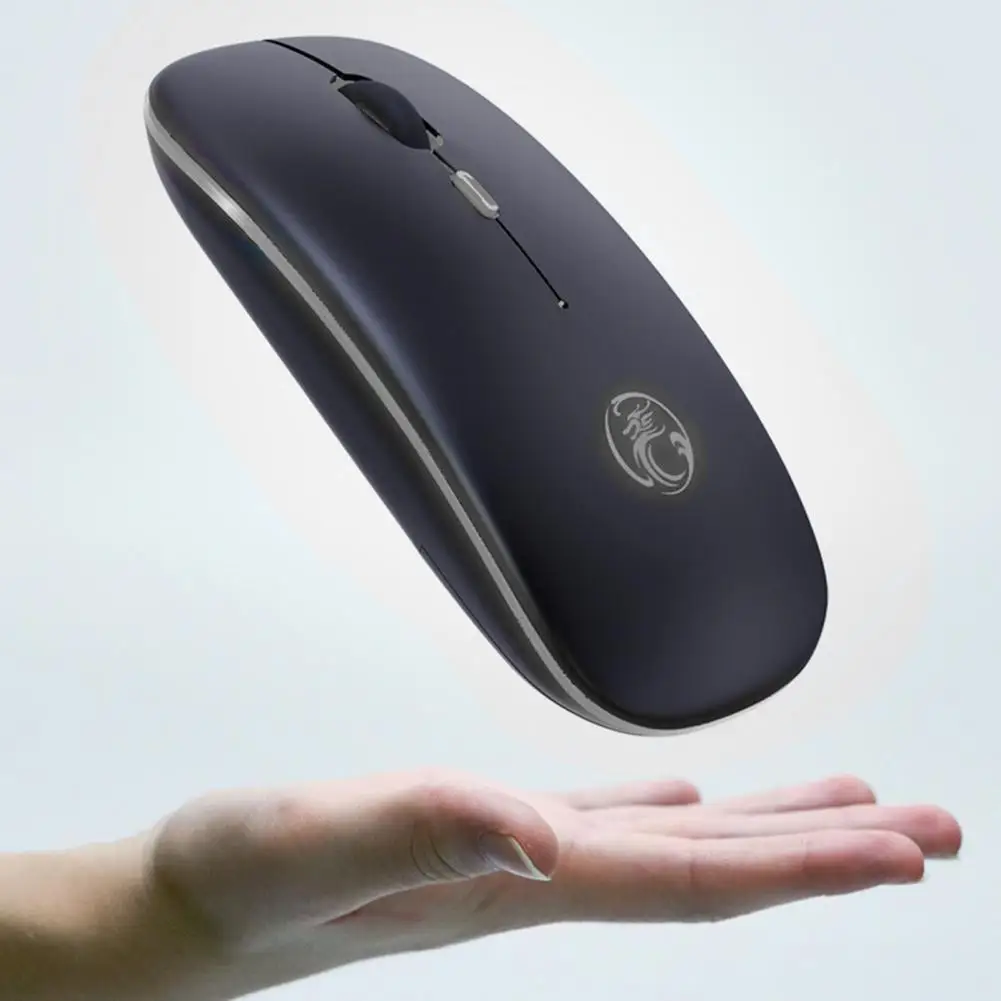 IMICE E 1300 Мышь Беспроводной 2 4G Bluetooth 5 1 двойной режим Перезаряжаемые 800/1200/1600 Точек