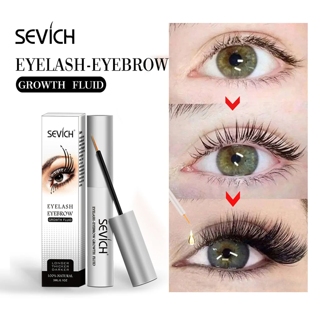 

Eyelash Growth Enhancer Natural Eyelashes Longer Fuller Thicker Treatment Eye Lashes Serum Mascara Lengthening Eyebrow Growth