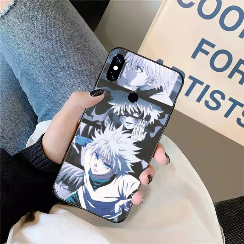 

Hunter X anime Hunter Killua Zaoldyeck Phone Case For Xiaomi Redmi note 7 8 9 t max3 s 10 pro lite funda shell coque cover