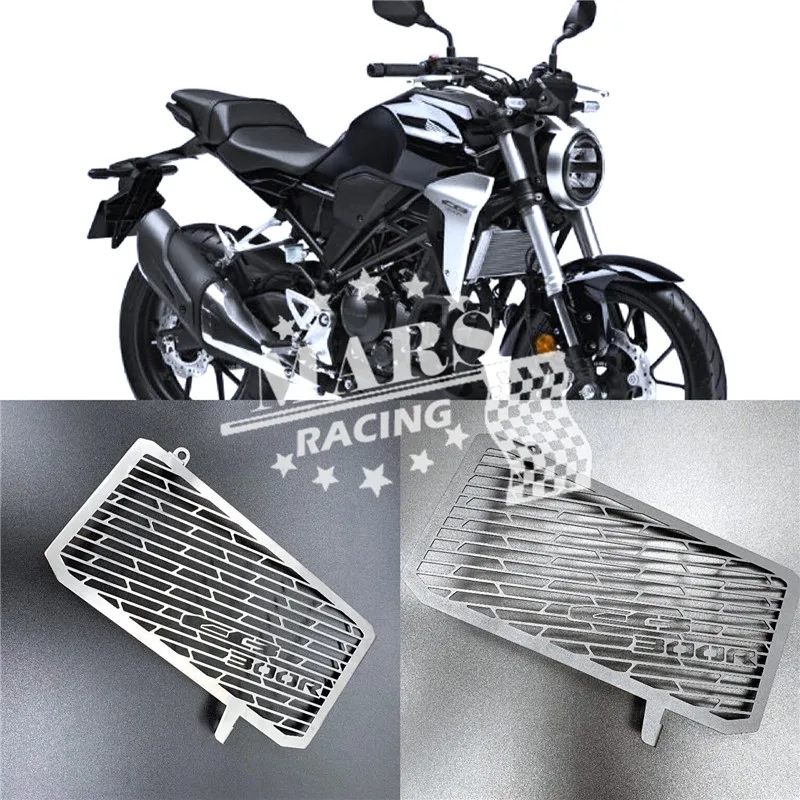 

Motorcycle Stainless Steel Radiator Guard Radiator Grille Cover Protection For HONDA CB300R 2018 2019 CB-300R CB 300R CB 300 R