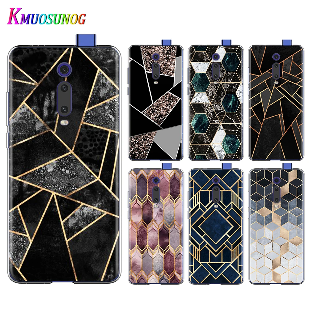 

Marble Geometric For Xiaomi Redmi 9I 9T 9A 9C 9 Prime 8A 8 7A 7 6A 6 5 5A 4X PRO Plus Transparent Soft Phone Case