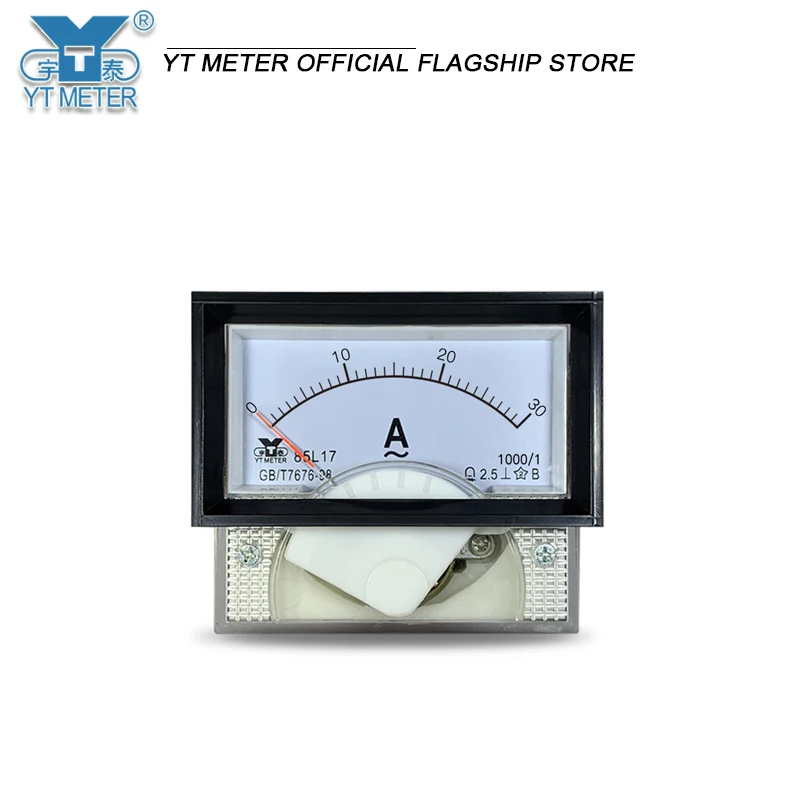 

85l17 AC ammeter with small transformer ac5a 10A 20A 30A 40A 50A 60A 100A pointer meter CT can be used directly