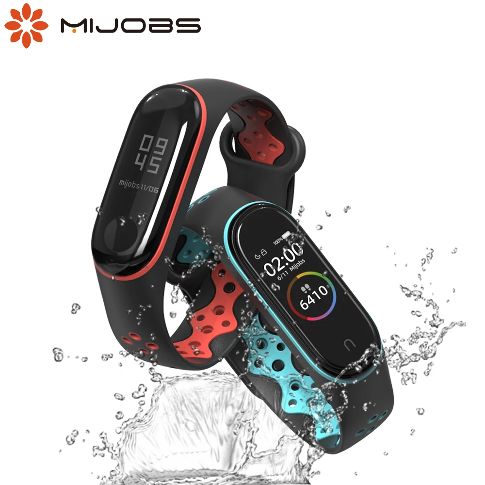 Ремешок для фитнес-браслета Xiaomi Mi Band 4 силиконовый прозрачный | Электроника