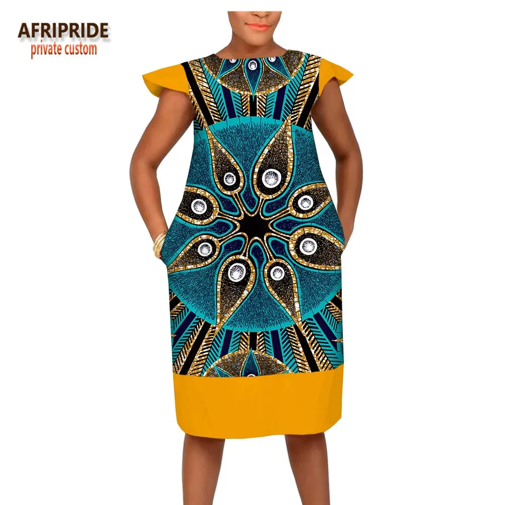 Африканские платья для женщин с рисунком Дашики одежда принтом из Анкары