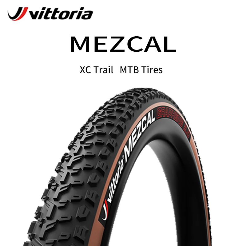 VITTORIA MEZCAL MTB Bike Tires G2.0 120TPI 4C TLR 29 inches XC-RACE Tubeless Foldable Mountain Bicycle Skinwall |