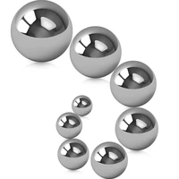 50100pcs solid 304 stainless steel ball small slingshot ball dia 1mm 1 5mm 2mm 2 38mm 2 5mm 3mm 3 175mm 3 969mm