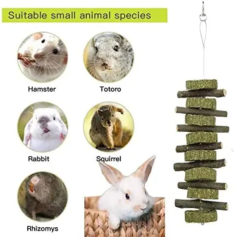 Малина ветка зубов банни игрушки для животных жевательные зубы органических Apple