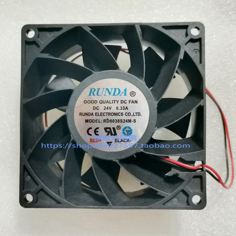 Оригинальный RD8038S24M-S 24V 0.33A 8CM 8038 электросварочный аппарат инверторный вентилятор с большим объемом ветра