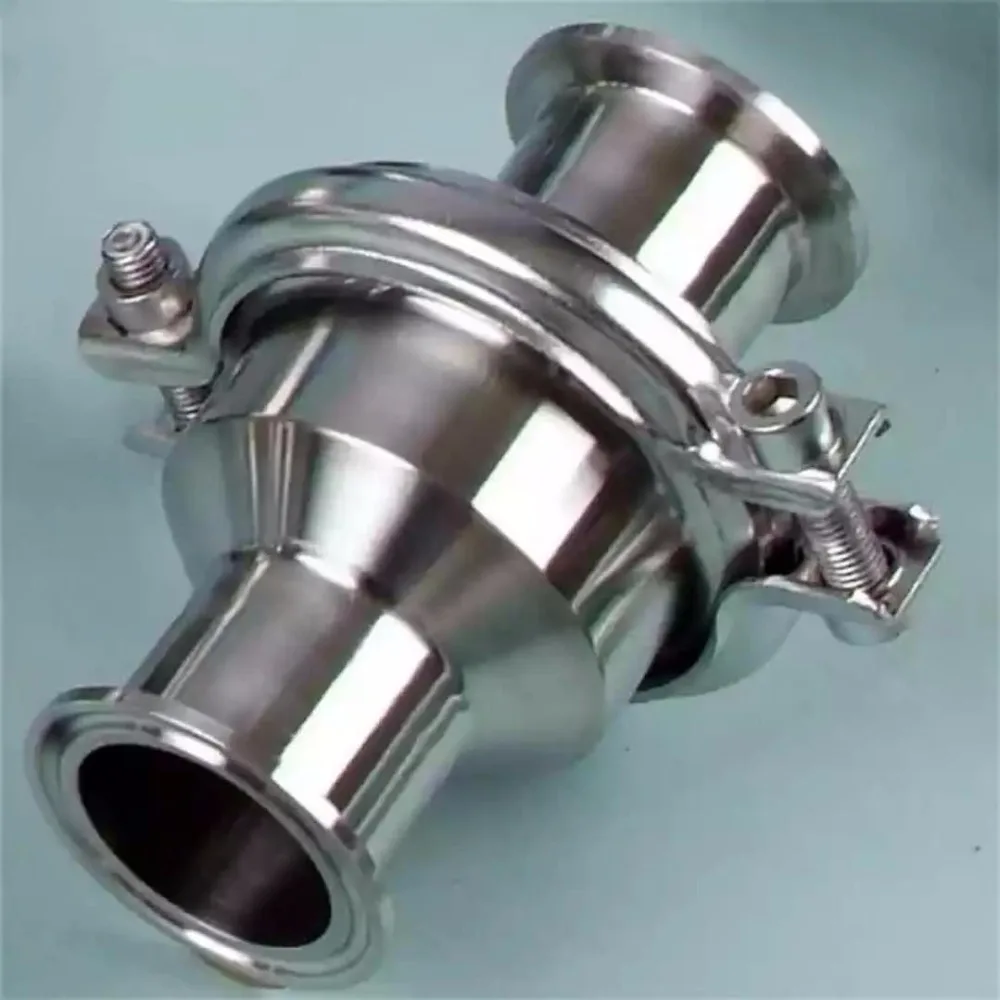 

Санитарный обратный клапан, 19-89 мм, с тройным зажимом, внешний диаметр 50,5 мм, нержавеющая сталь, SS304, подходящий зажим