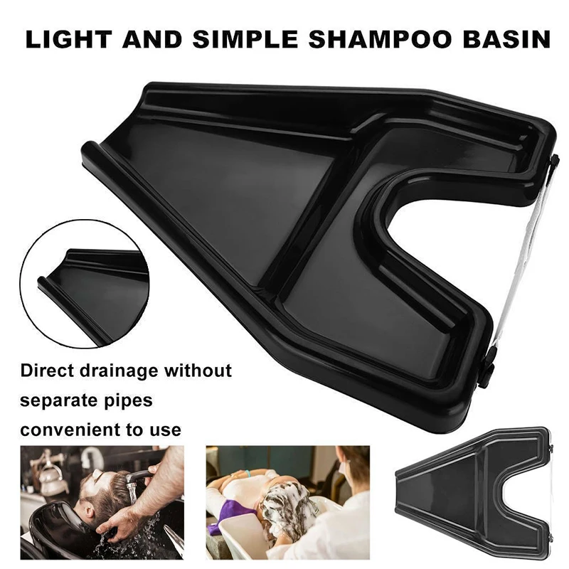 Портативный Легкий шампунь таз горшки лоток для мытья волос салона красоты спа