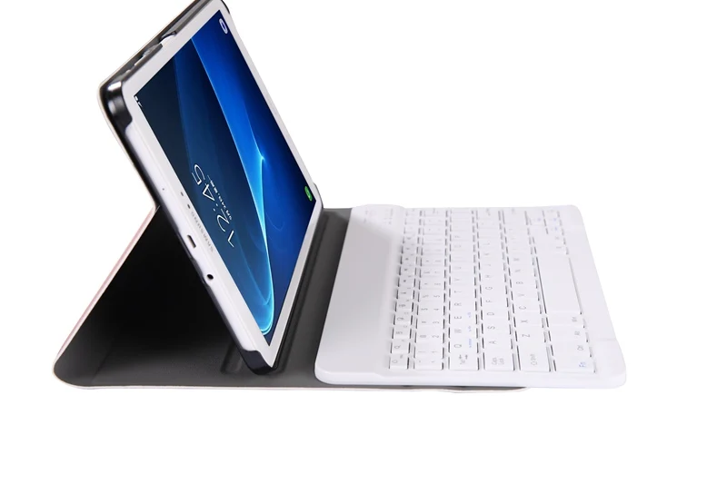 Тонкий чехол для клавиатуры с подсветкой Samsung Galaxy Tab A A6 10 1 2016 SM-T580 SM-T585 T580 T585