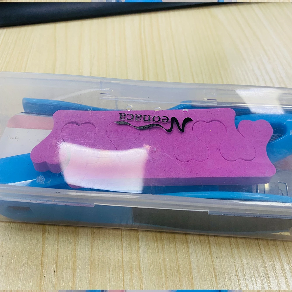 

Hotomelfy Nail File Buffer UV Gel Polish Buffer Block Cleaning Brush Nail Files Cuticle Pusher Manicure Tools Kits With VIP Box