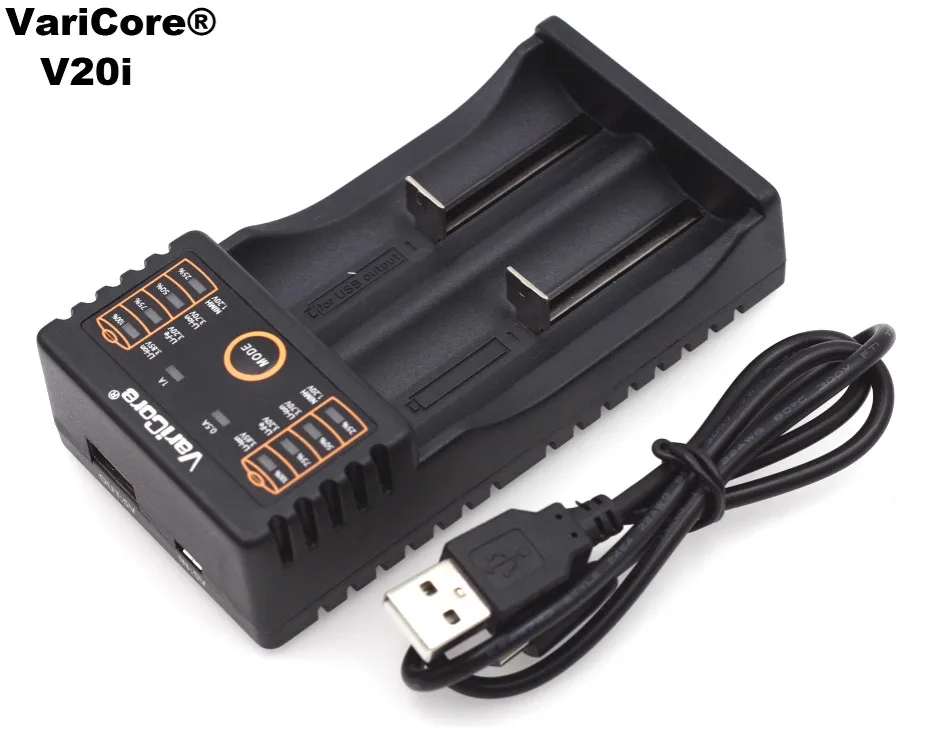 Новинка 2021 зарядное устройство VariCore V20i AA AAA SC/S 18650 26650 18350 16340 14500 10440 26500 литиевый