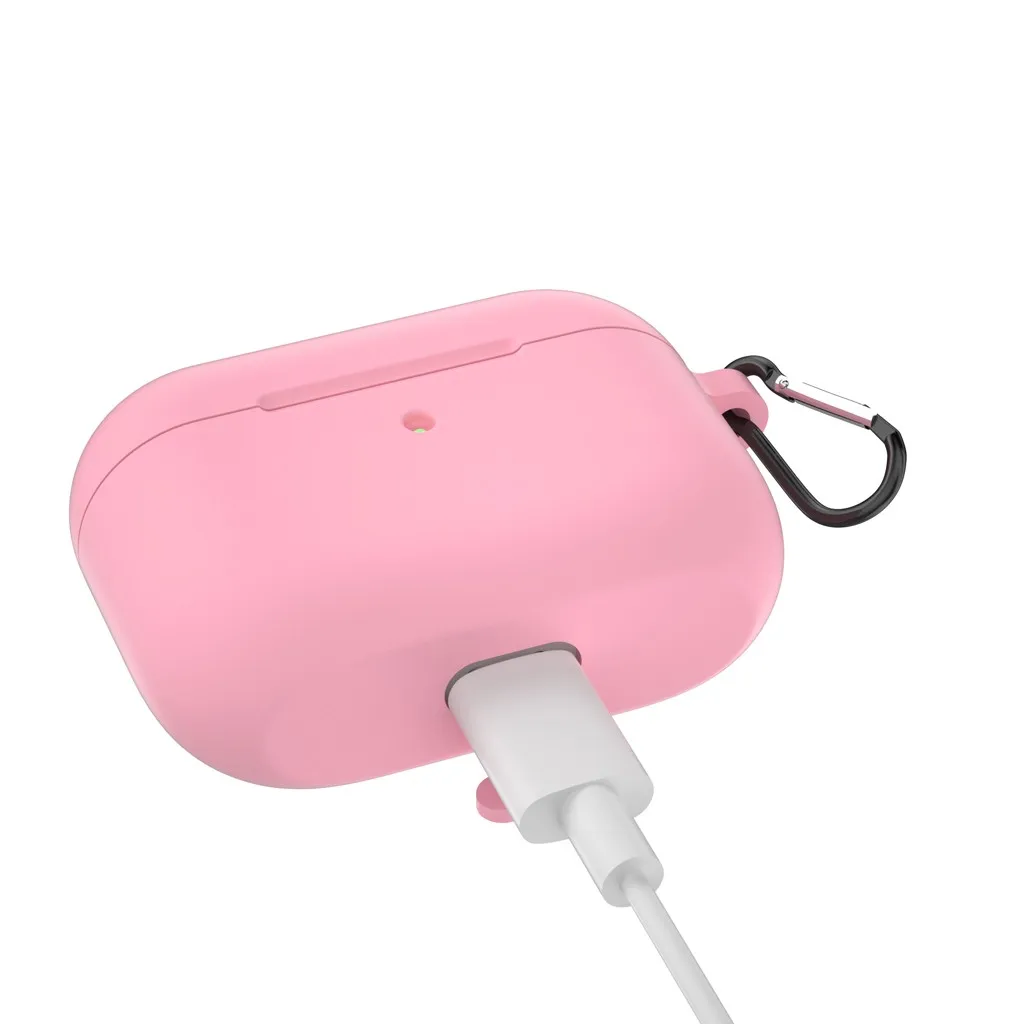 Силиконовый чехол защитный для наушников Apple Airpods pro Bluetooth мягкий силиконовый s bag |