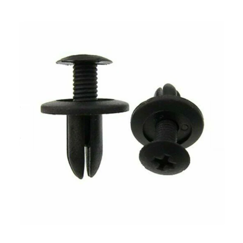 100 шт., 6 мм Пластиковые нажимные зажимы для отделки двери, 1099830880 90684SA50030 8942981190 5578552020 0940906319