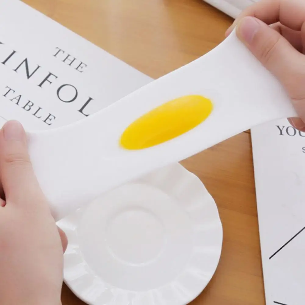Crema de descompresi&oacute;n para aliviar el estr&eacute;s, juguete de relajaci&oacute;n de huevo, yema de huevo, pellizco, raro, perfumado, suave, coleccionable-3