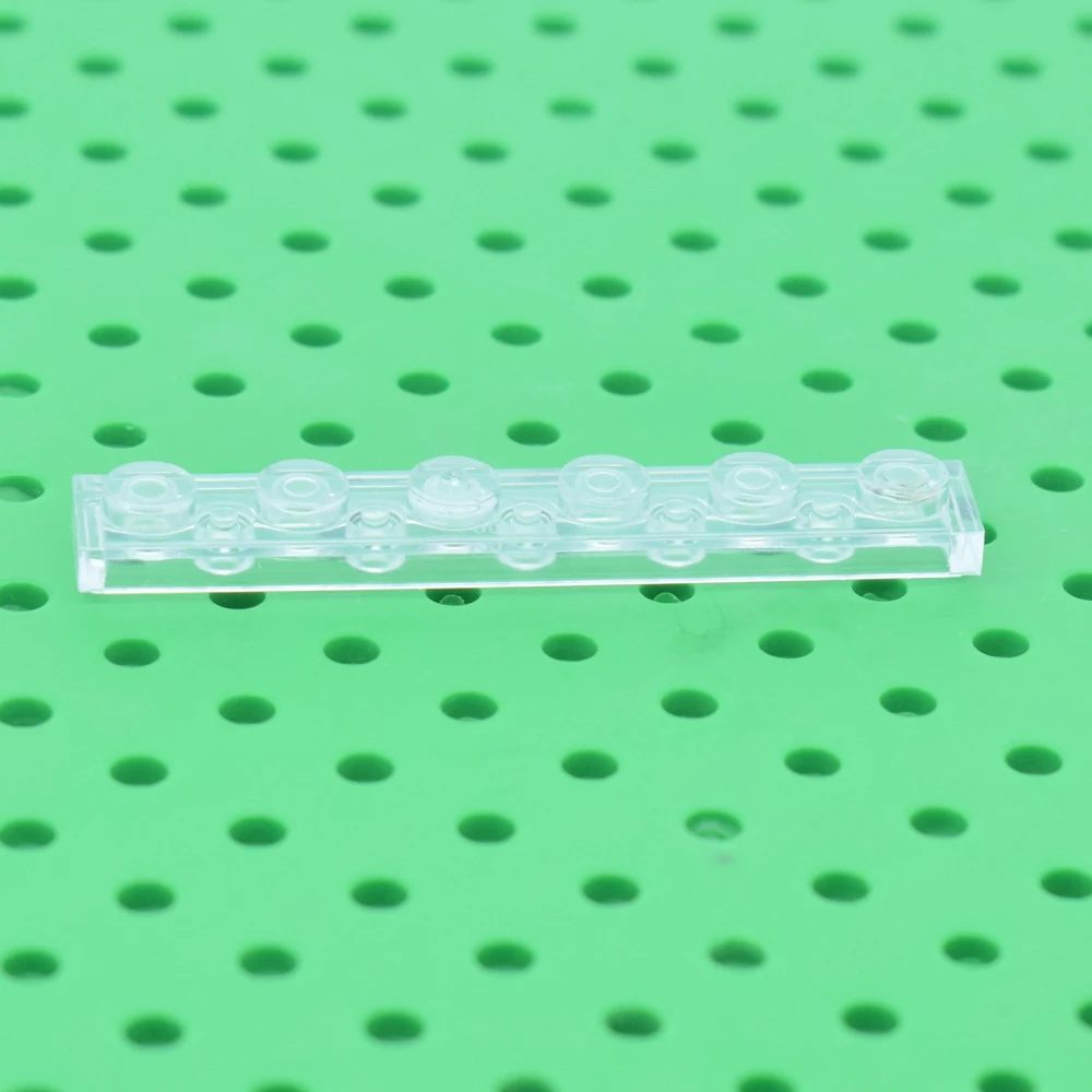 100 шт./лот 1x6 Базовая пластина строительные блоки кирпичи классические