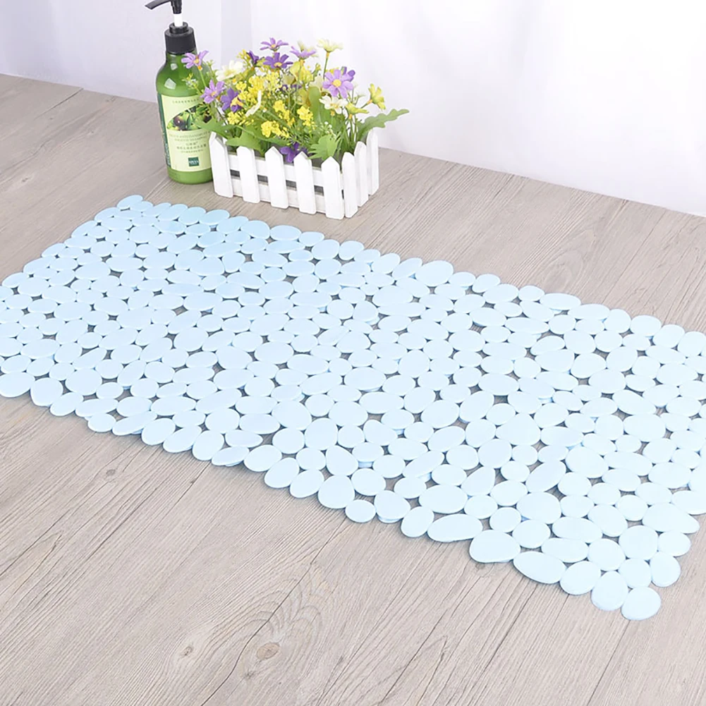 Stylish Cobblestone Bathroom Bath Shower PVC Suction Cup Anti-slip Foot Mat Pad | Дом и сад